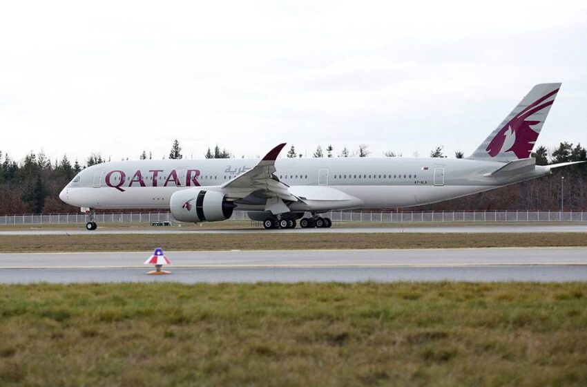  Qatar Airways estrena su primer A350 con un vuelo inaugural entre Doha y Frankfurt