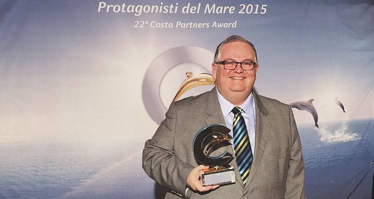  Costa Cruceros premia a QTRAVEL en la XXII Edición de ‘Protagonisti del Mare’
