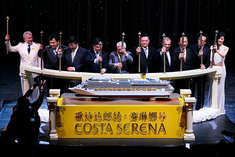  Costa Cruceros incorpora el Costa Serena en China