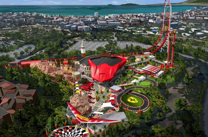  Primera piedra de Ferrari Land en PortAventura Resort