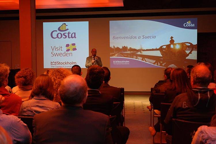  Costa Cruceros, VisitSweden y Turismo de Estocolmo presentan la oferta turística de las Capitales Bálticas