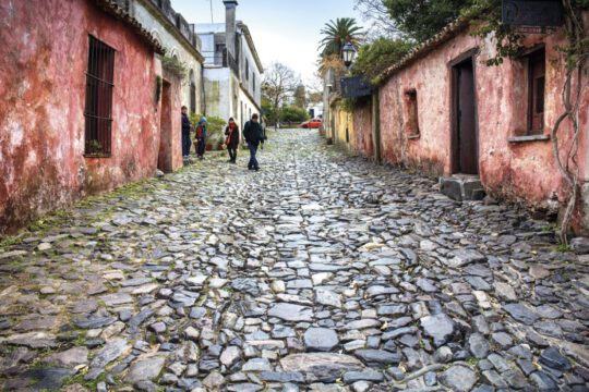 Calle de los Suspiros en Colonia de Sacramento