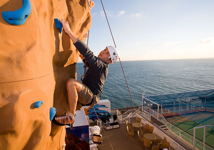  Norwegian Cruise Line, deporte y fitness en alta mar