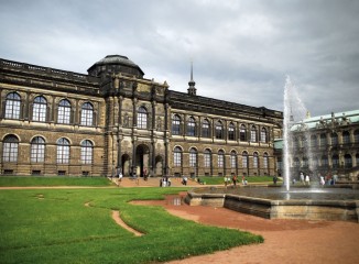 Patio interior del Palacio Zwinger