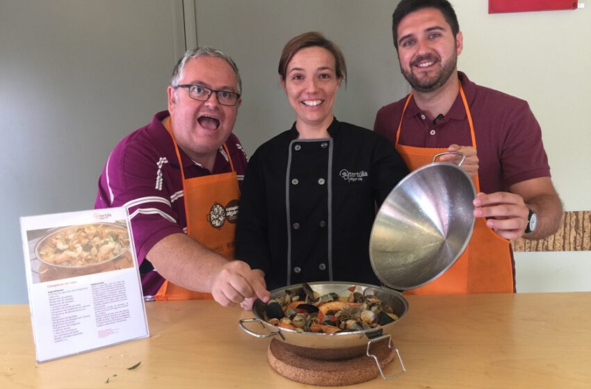  Aprendiendo a cocinar Cataplana de Rape