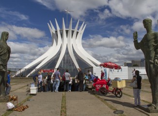 Exterior de la Catedral de Brasilia