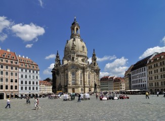 Neumarkt, la plaza del centro histórico