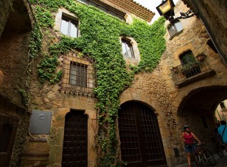 Pueblo medieval de Pals, Alta Empordà (Girona)