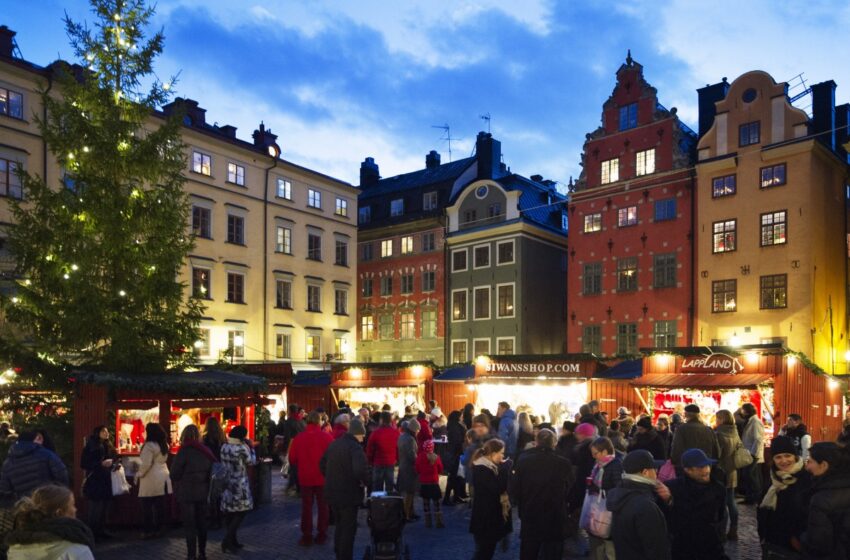  Suecia te invita a descubrir sus mercados navideños