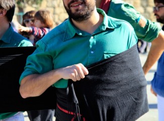 Castellers a Sant Cugat del Vallès