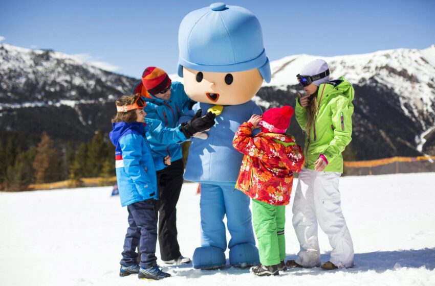  Vallnord invita disfrutar de la nieve con Pocoyó y Agustina