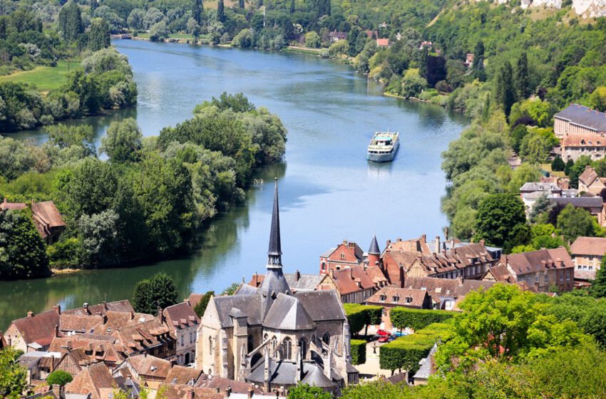  Crucero fluvial CroisiEurope, recorriendo el valle del Sena