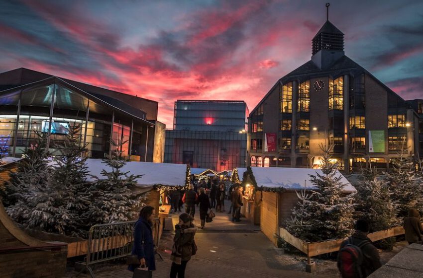  Navidad en Louvain-la-Neuve con Tintín