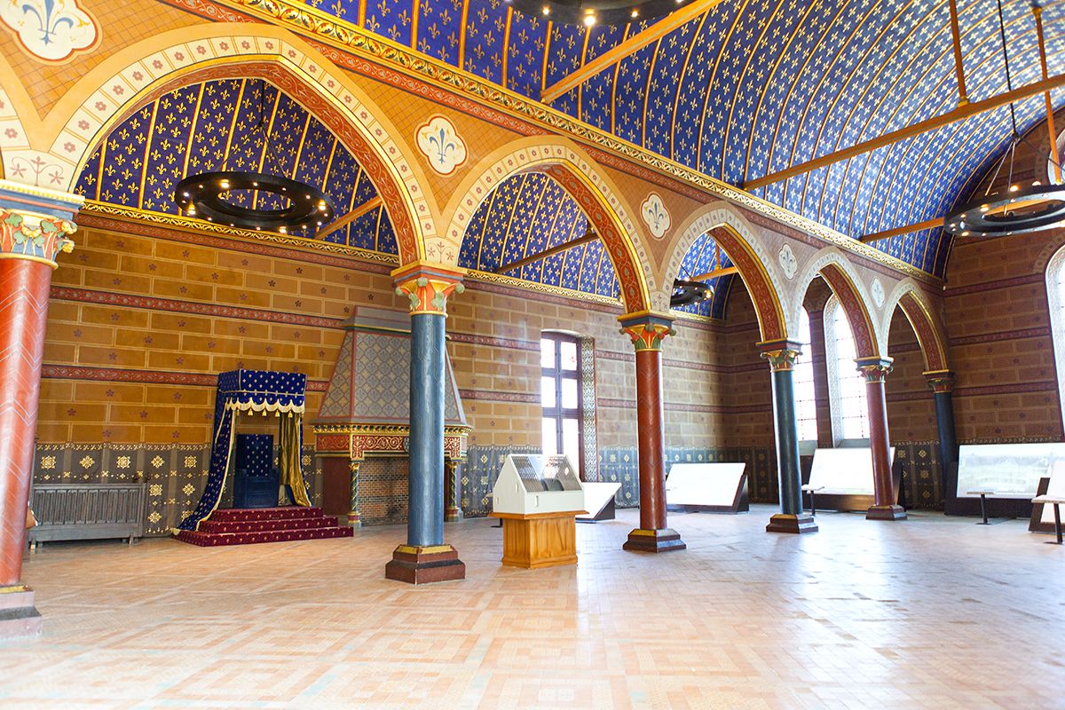 Salón de los estados en el Castillo de Blois