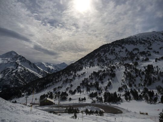 Luna llena en Ordino Arcalís