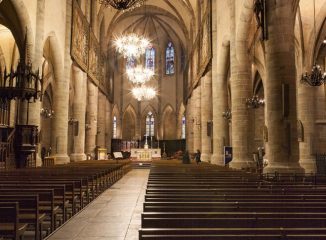 Interior de la catedral de Mende