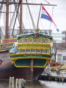 Replica embarcación holandesa