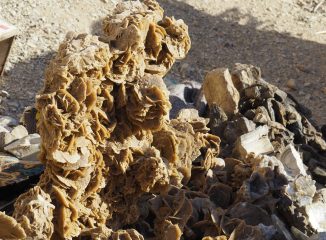 Formaciones de arena en Tamerza