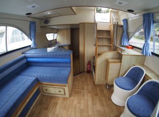 Interior de Le Boat