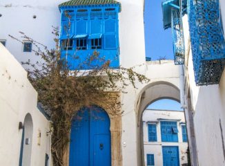 Calles típicas de Sidi Bou Said
