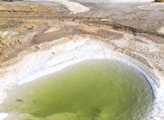 Lago salado en Chot el Jerid Tozeur