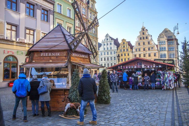 Mercadillo de navidad Wroclaw