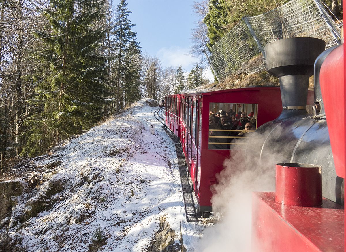 Tren de adviento Schafbergbahn