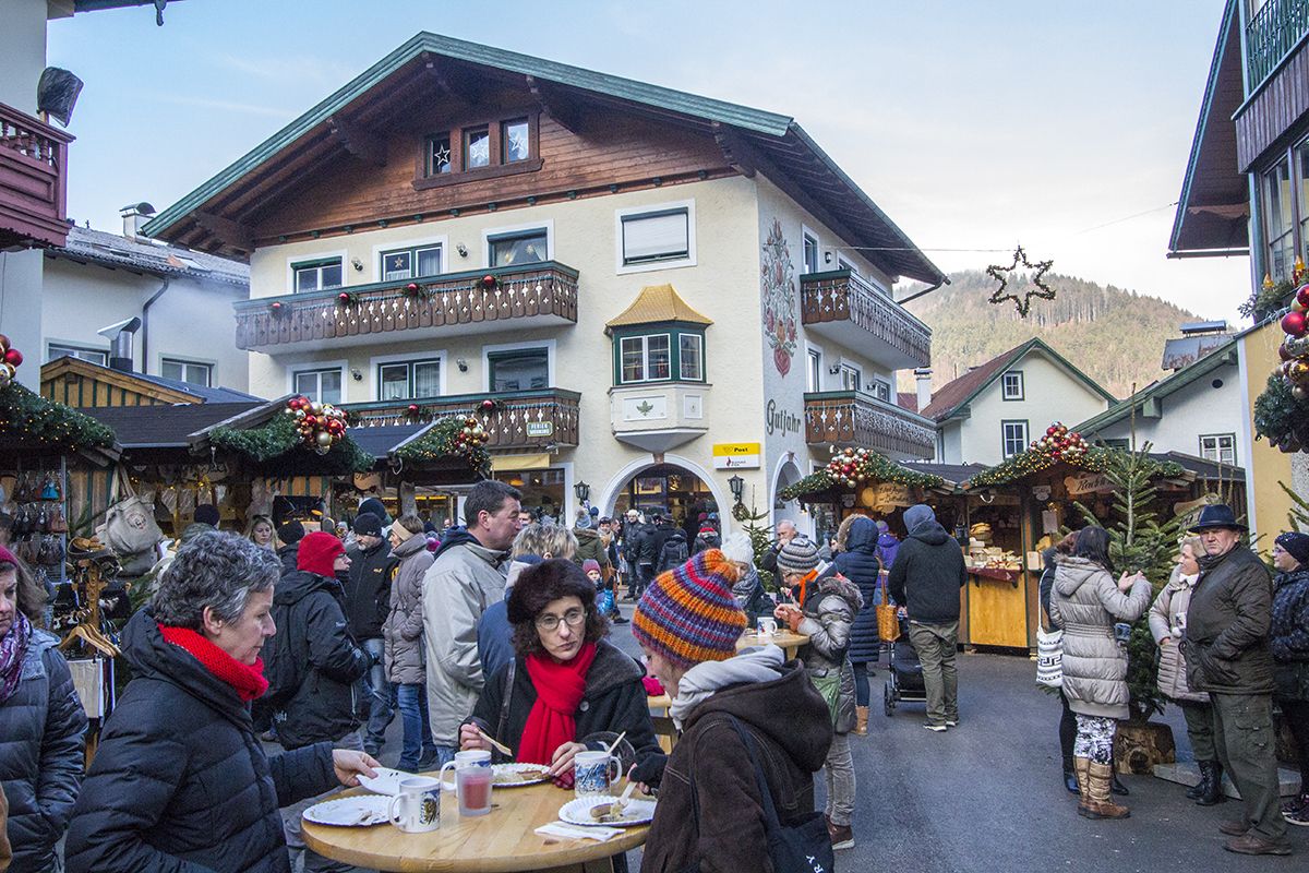 Mercado navideño St. Gilgen