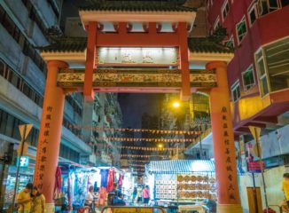 Hong Kong - Night Market en Temple Street