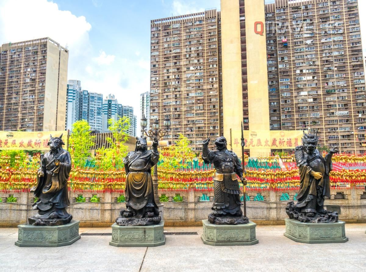 Hong Kong - Templo de Wong Tai Sin