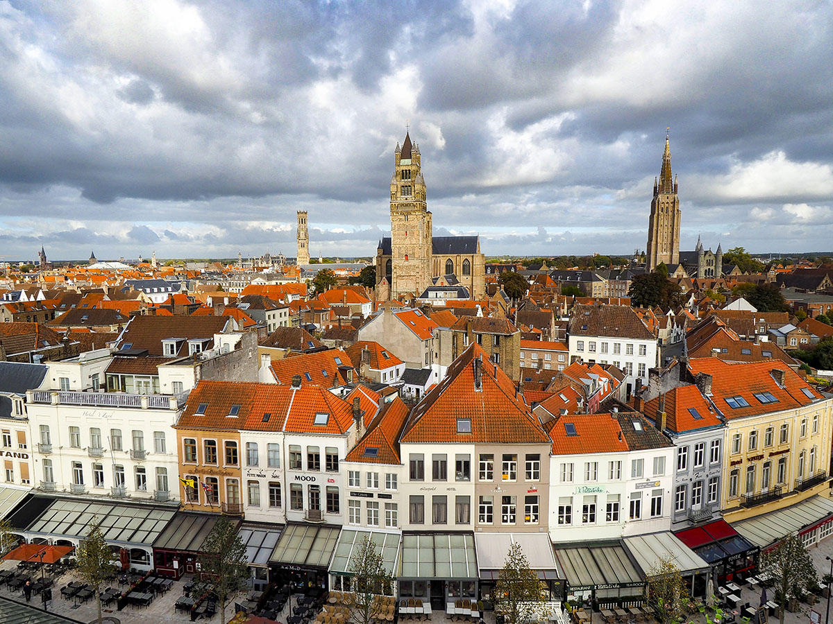 Panorámica de Brujas