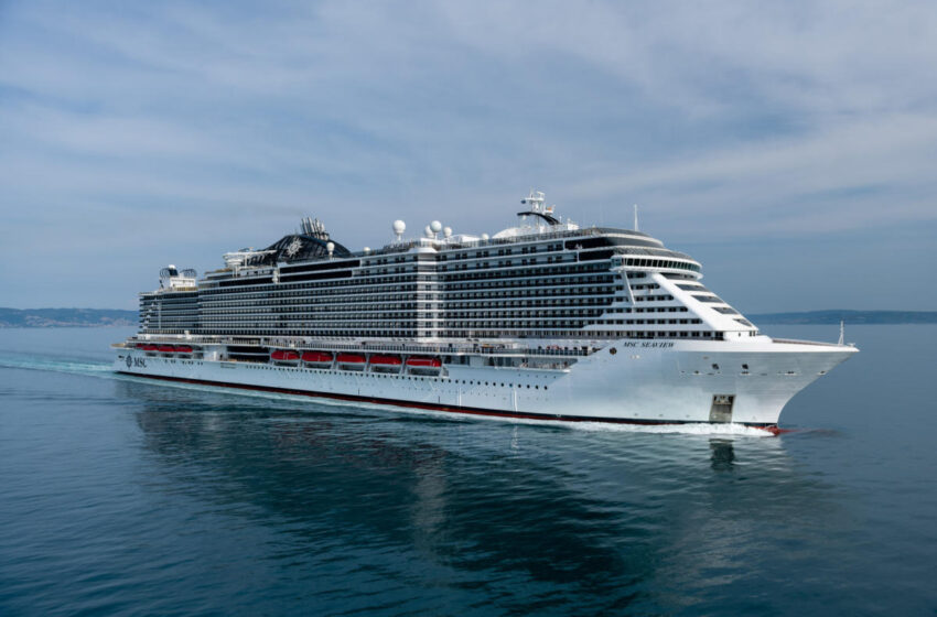 Ha sido botado el nuevo barco MSC Seaview de MSC Cruceros