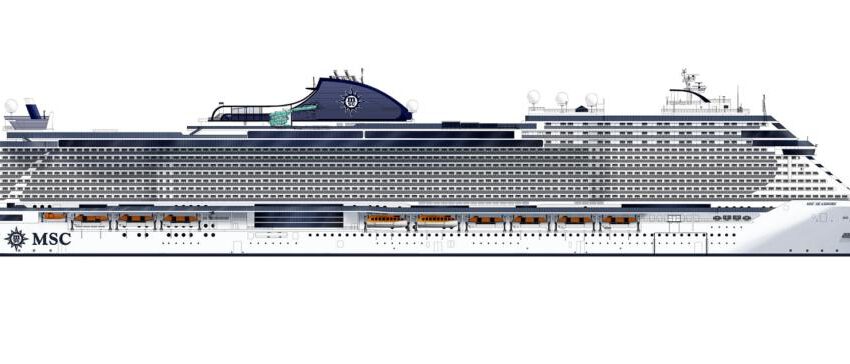  MSC Cruceros empieza la construcción del MSC Seashore