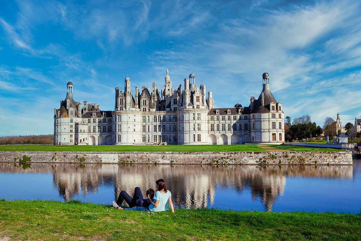 Castillo de Chambord residencia real de Francisco I de Francia