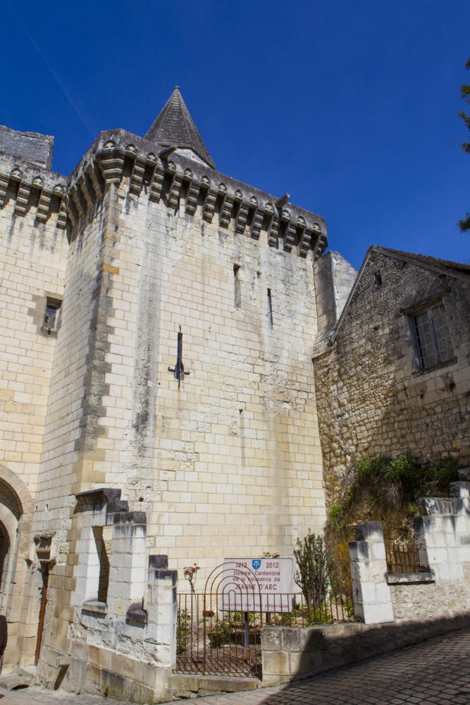 Entrada a la ciudadela ciudadela real de Loches