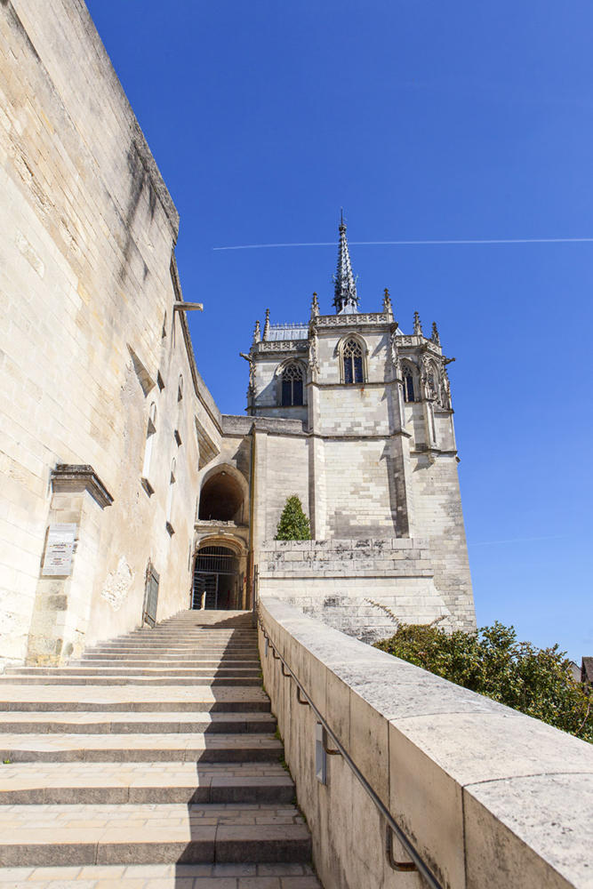 Rampa de acceso del Castillo de Amboise