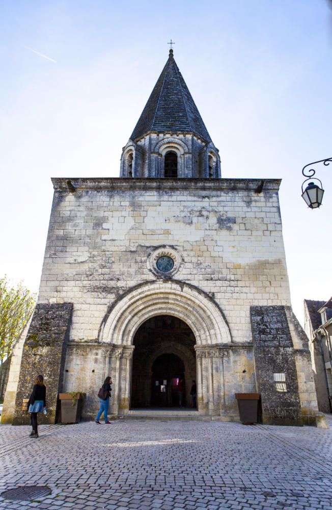 Iglesia de Loches donde se encuentra la tumba de Agnes Sorel