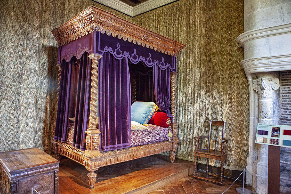 Habitaciones del Castillo Azay-le-Rideau