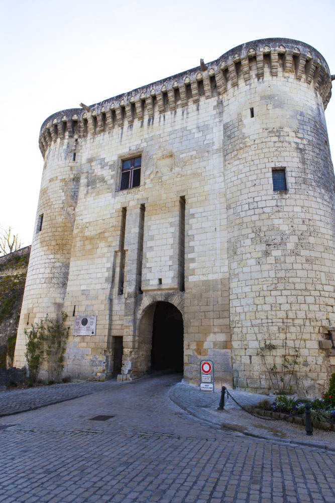 Entrada a la ciudadela ciudadela real de Loches