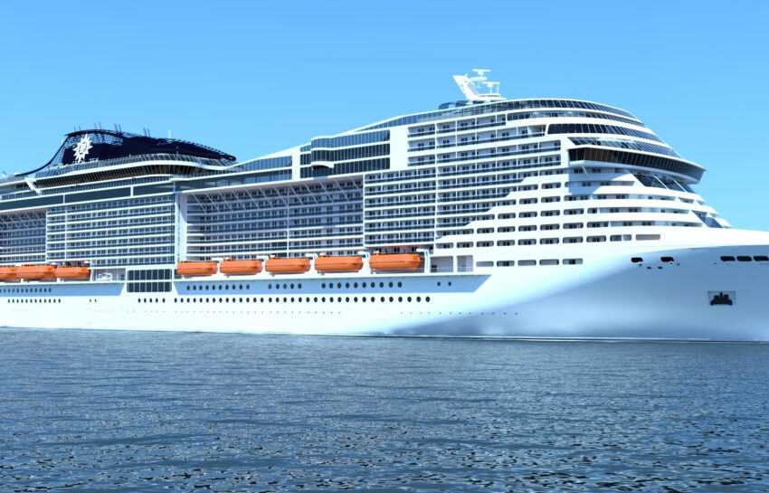  MSC Bellissima hace escala en Barcelona tras ser inaugurado