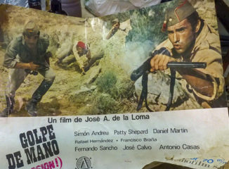 Poster de la película " Golpe de Mano" de Jose Antonio de la Loma