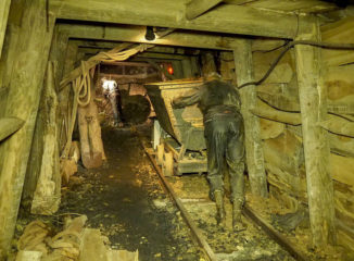 El trabajo en la mina