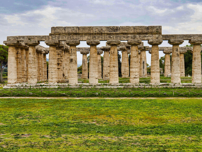 Basílica Templo de Hera en Paestum