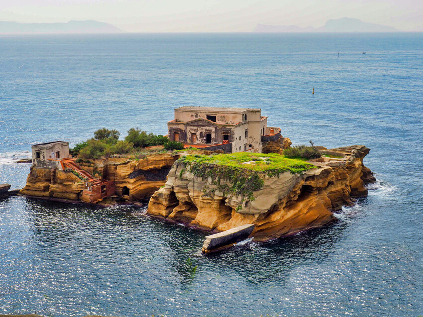 Isla de Gaiola en Pausilypon