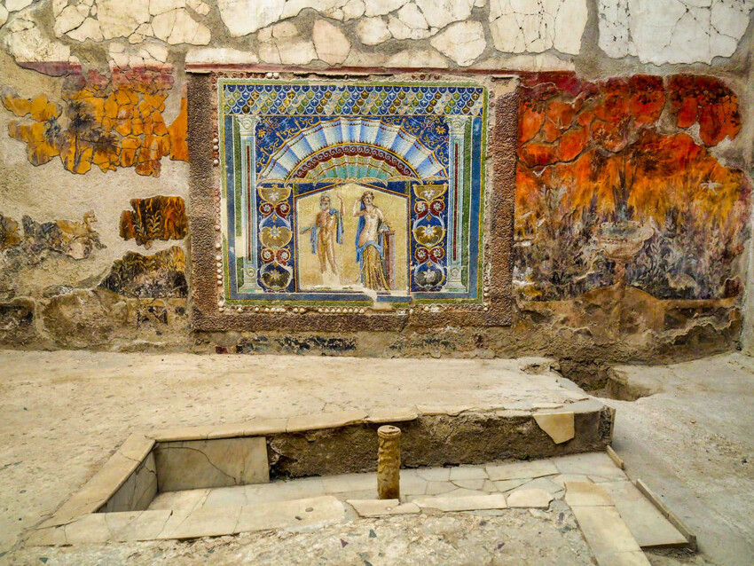 Mosaico de la casa de Poseidón y Anfitrite
