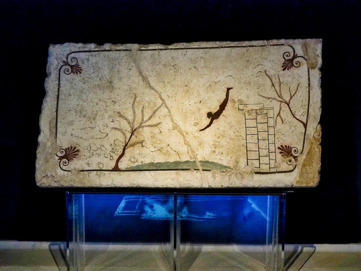Mosaico del Tufatore museo de Paestum_w