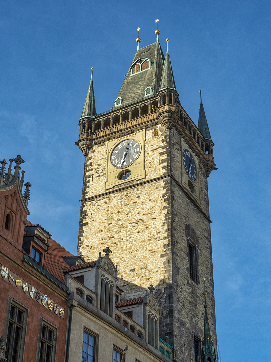 Torre del Ayuntamiento viejo de Praga