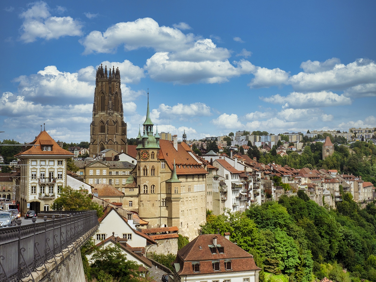 Panorámica de Fribourg