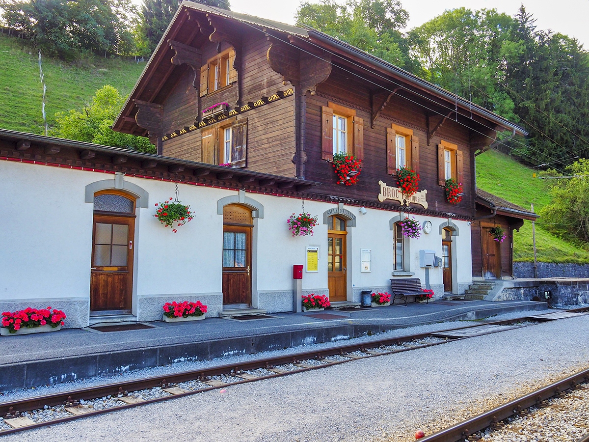 Estación de tren de Broc