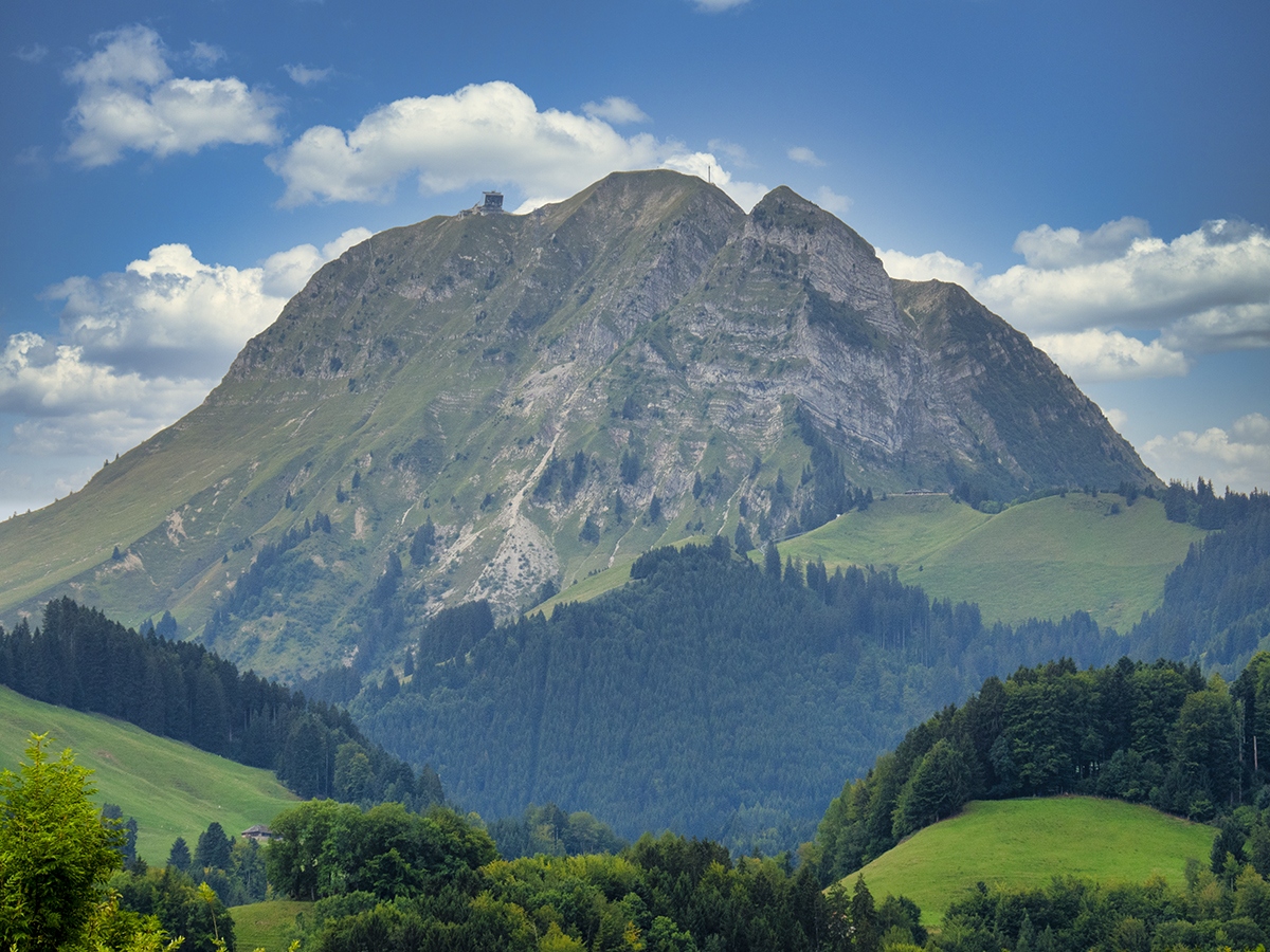 El Moléson es el símbolo distintivo de la región de Friburgo